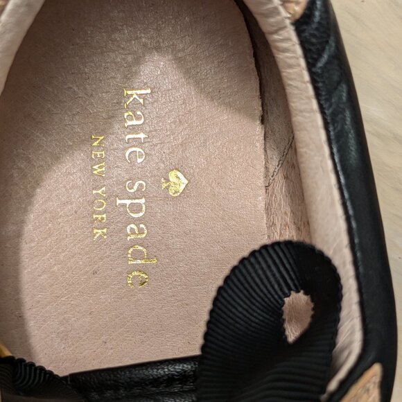 Kate Spade PInk and Black Sneakers - Picture 6 of 7